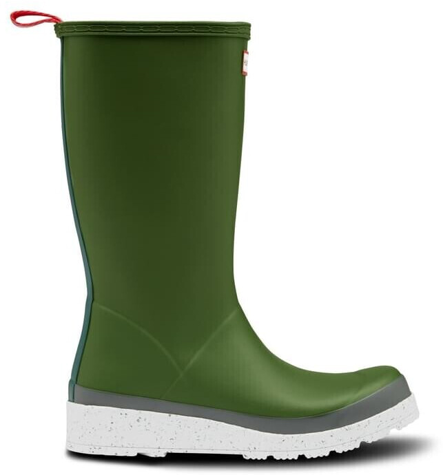 Hunter Original Play Tall Speckle scottish moos green/spurrey white