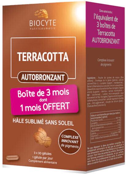 Biocyte Terracotta Cocktail Self-Taner (90 caps)
