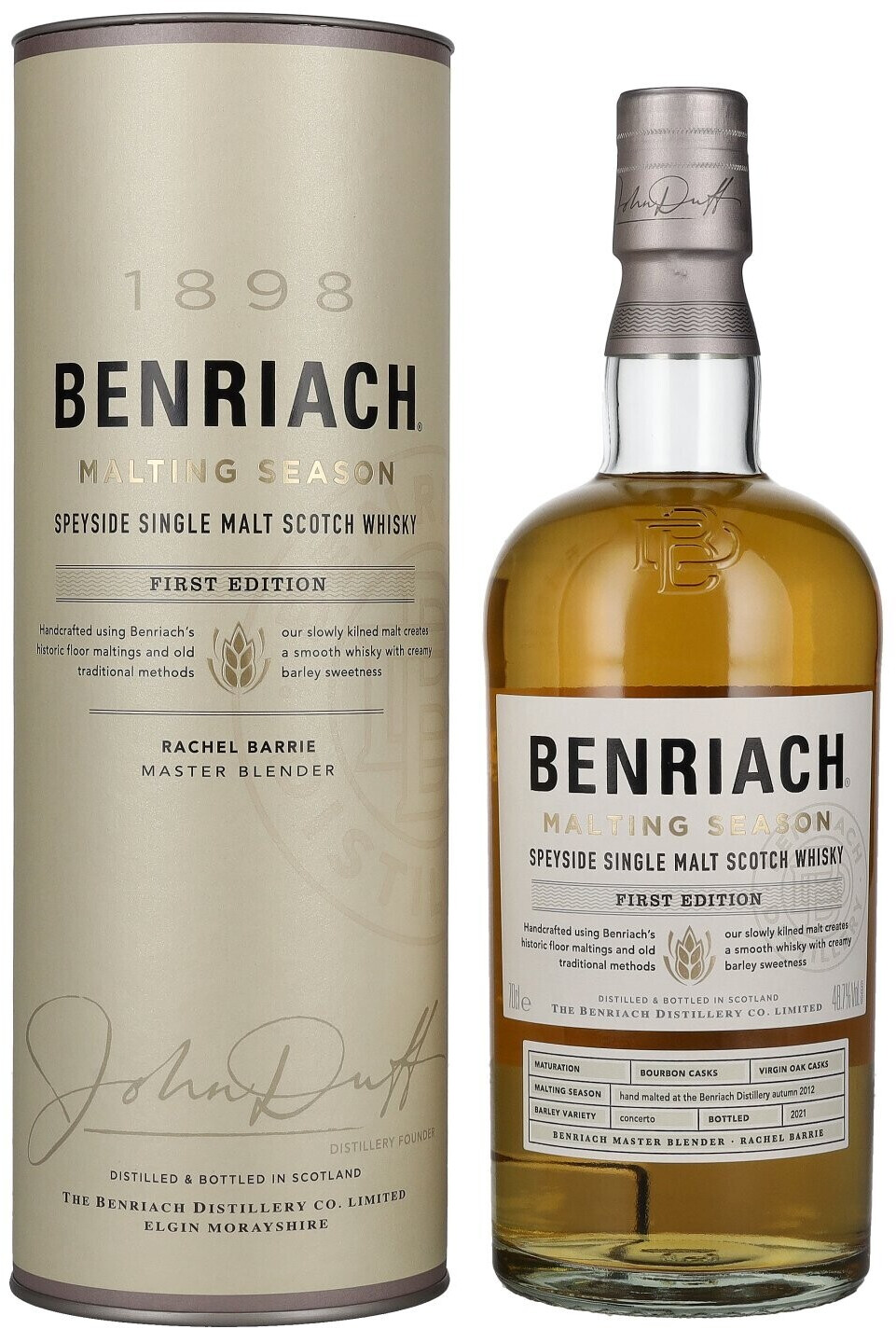 Benriach Malting Season First Edition Single Malt Whisky 0,7l 48,7%