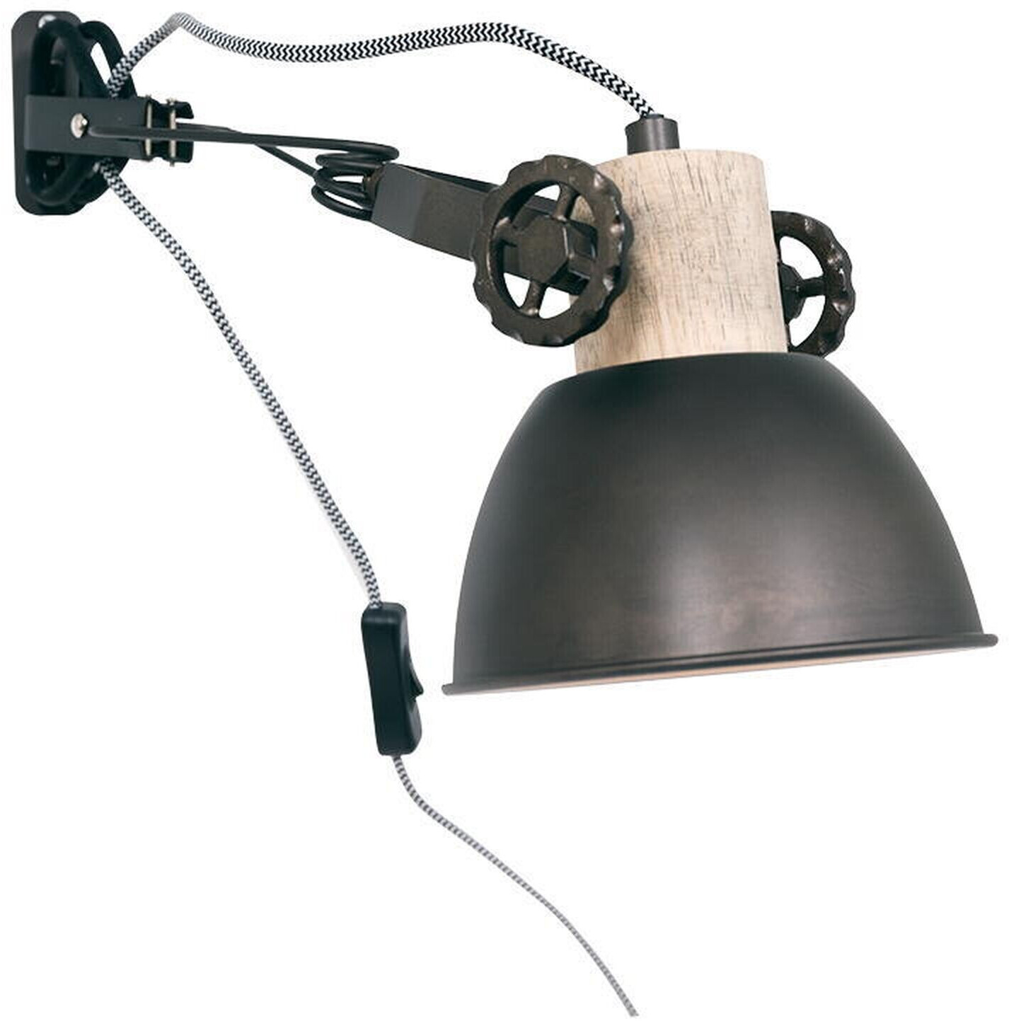 Steinhauer Gearwood Clamp Spot E27 (2752A)
