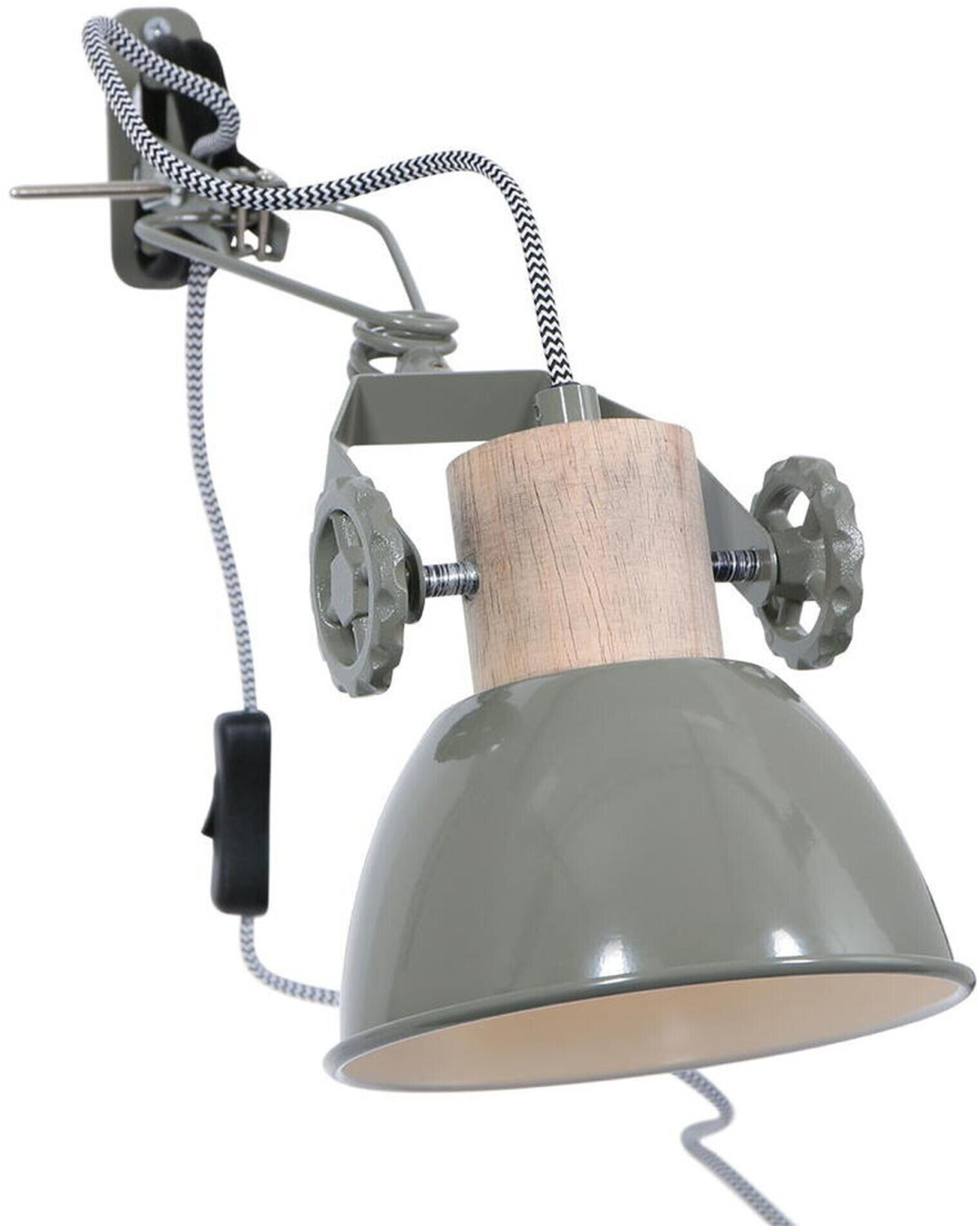 Steinhauer Gearwood Clamp Spot E27 (2752G)