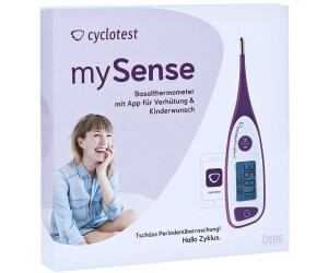 Uebe Cyclotest mySense digitales Bluetooth-Basalthermometer ab 92,90 €  (Februar 2024 Preise)