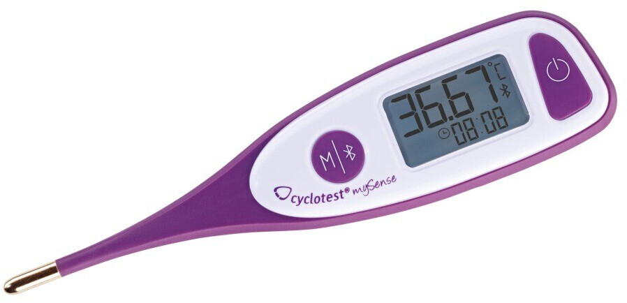 Uebe Cyclotest mySense digital Bluetooth Gynaecological Thermometer