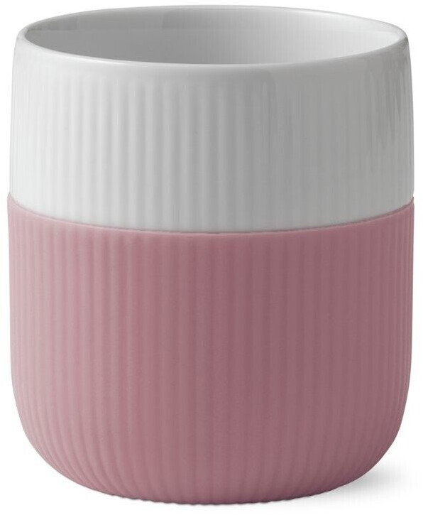 Royal Copenhagen Fluted Contrast Mug Rose