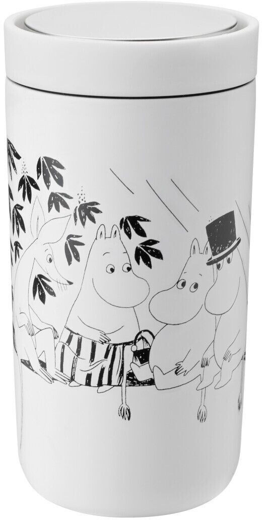 Stelton To Go Click Mumin 0,2 l Soft white-black