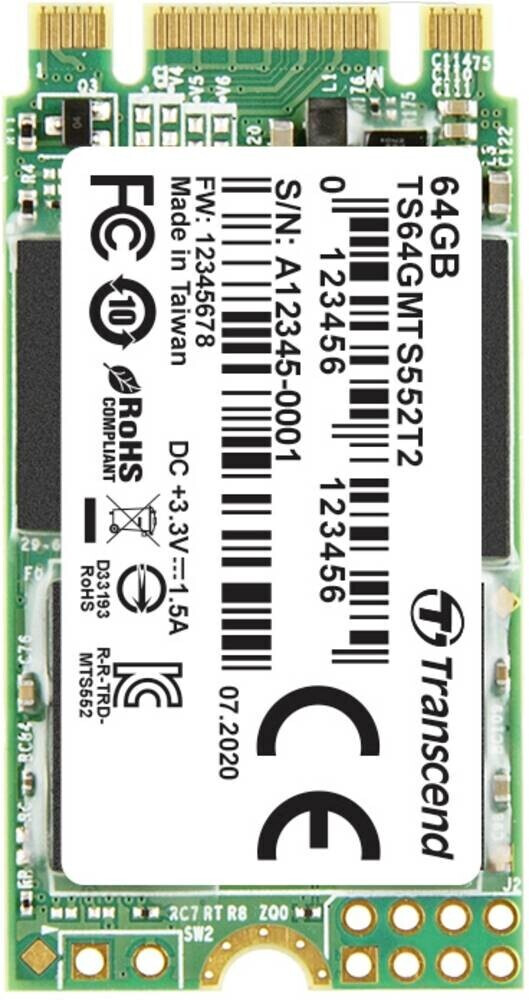 Transcend MTS552T2 64 Go