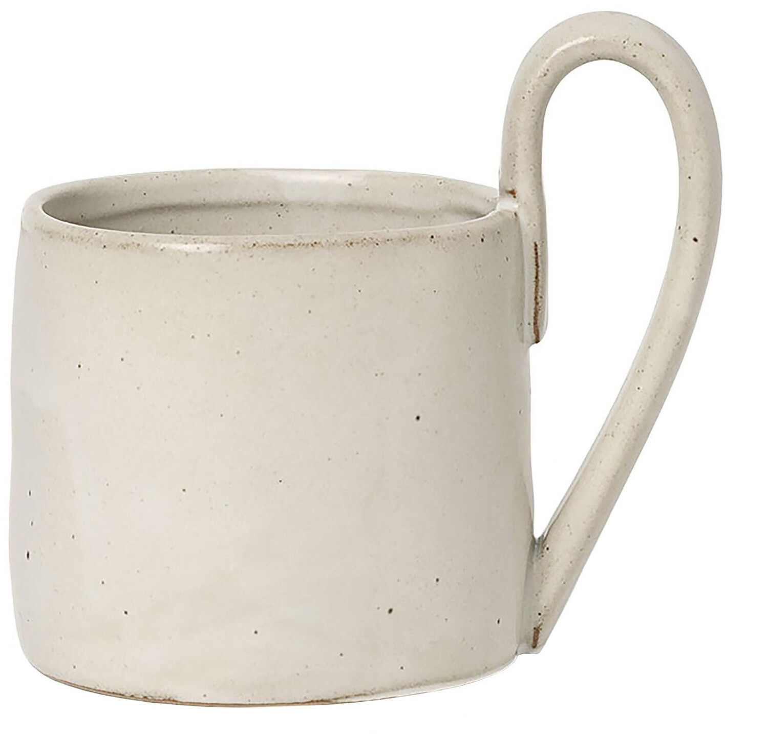 Ferm Living Flow cup 36cl Off-white speckle