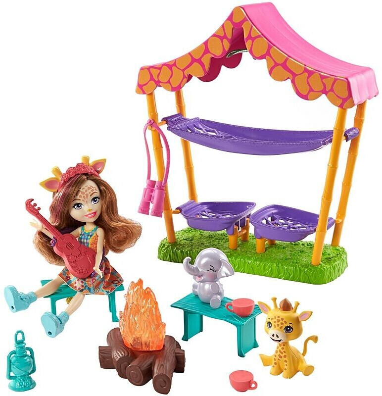 Buy Mattel Enchantimals Sunny Savanna Griselda Giraffe Sleepover