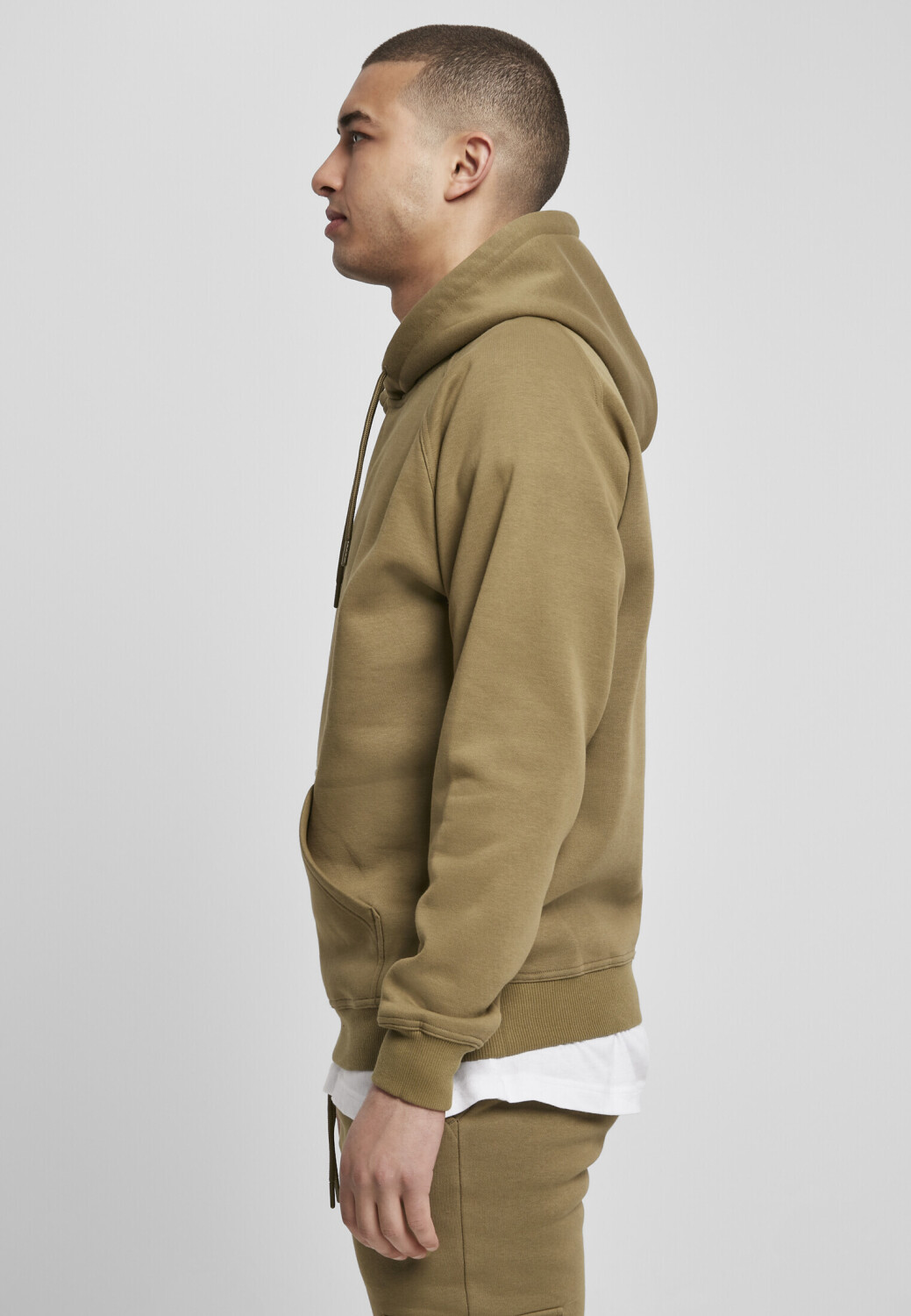 Urban Classics Capuchontrui voor heren, Zwart (Zwart 0007), 5XL grote maten