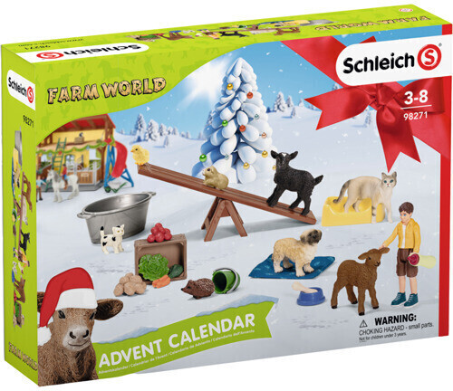 Schleich Calendrier de l'Avent Farm World 2021