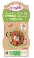 Babybio Légumes - Patate douce, butternut et roquefort (2x200 g)