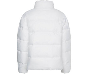 white guess puffer jacket