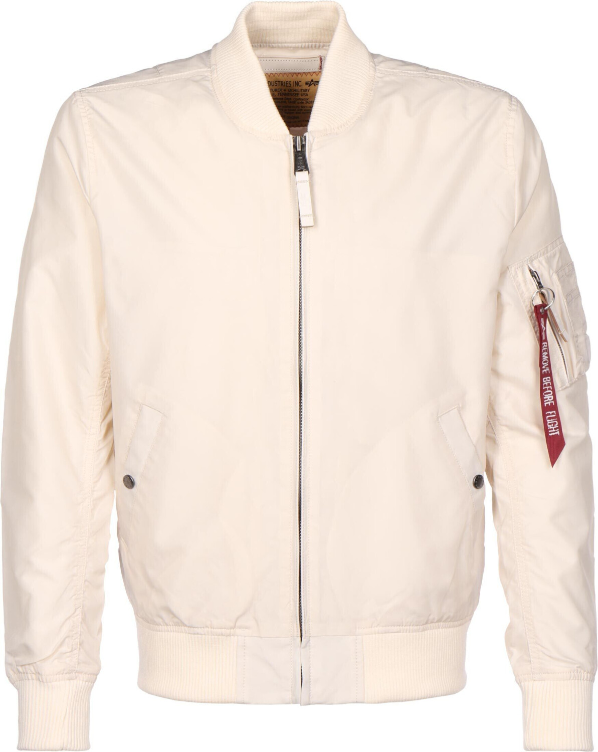 Alpha Industries MA-1 TT Man stream white