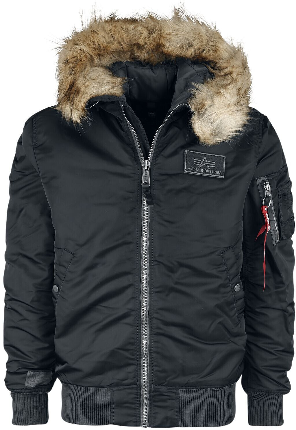 Alpha Industries MA-1 Hooded Cw Jacket (198118) black