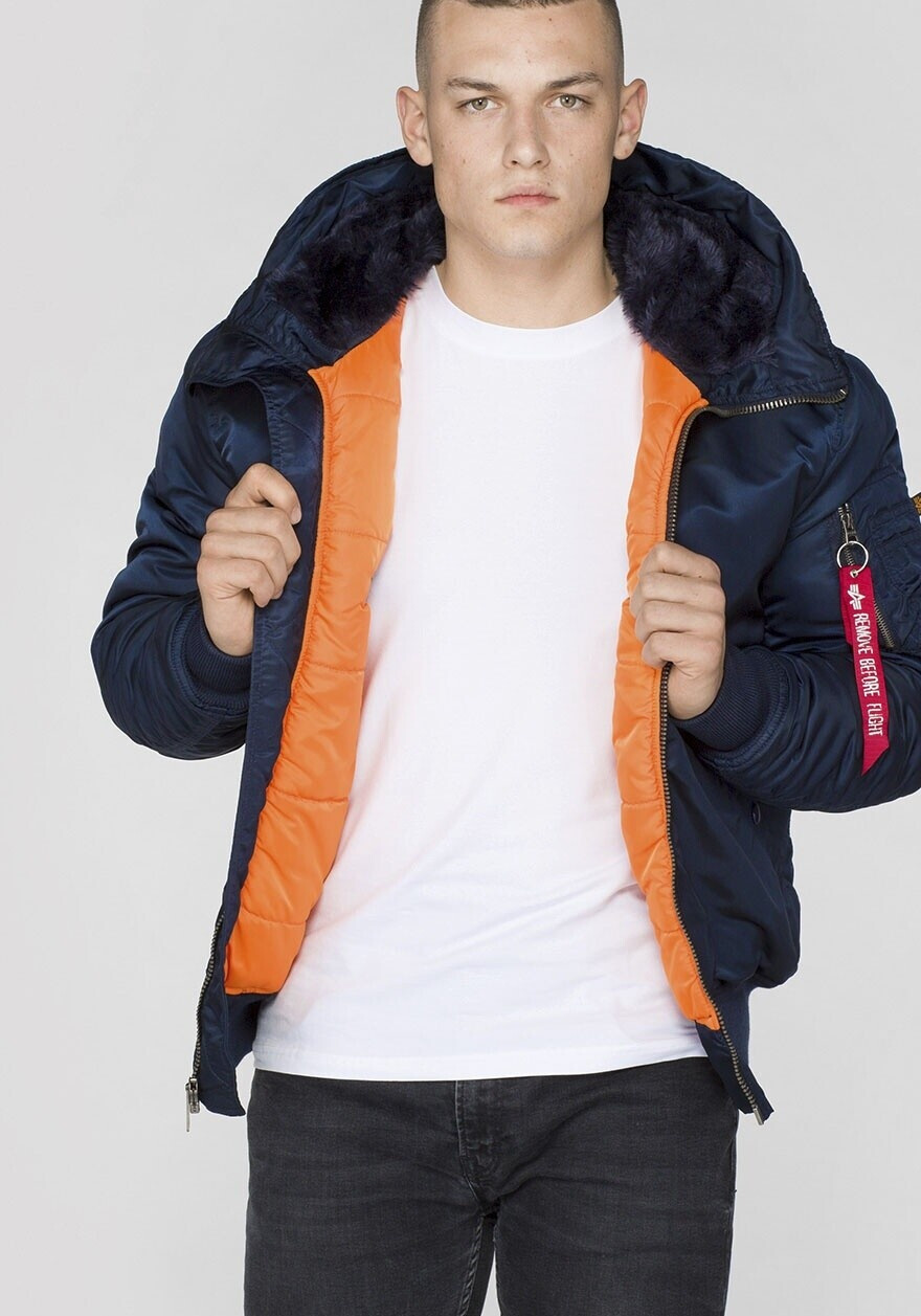 Alpha Industries MA-1 Hooded rep.blue (158104-007)