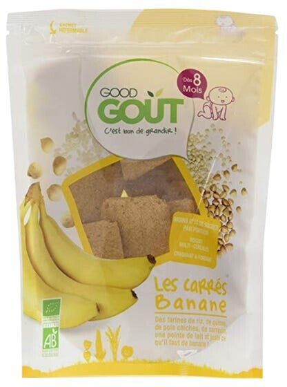 Biscuit aux céréales et à la Banane Bio GOOD GOUT : Comparateur