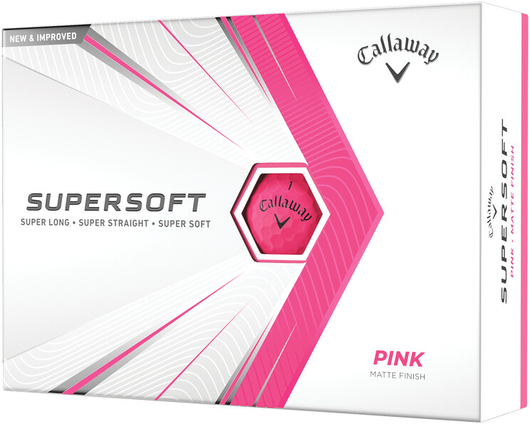 Callaway Supersoft (2021) 12 Pieces pink