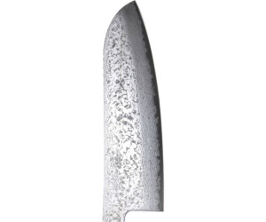 Cuchillo japonés santoku Suncraft Senzo Black 16,7 cm Damasco