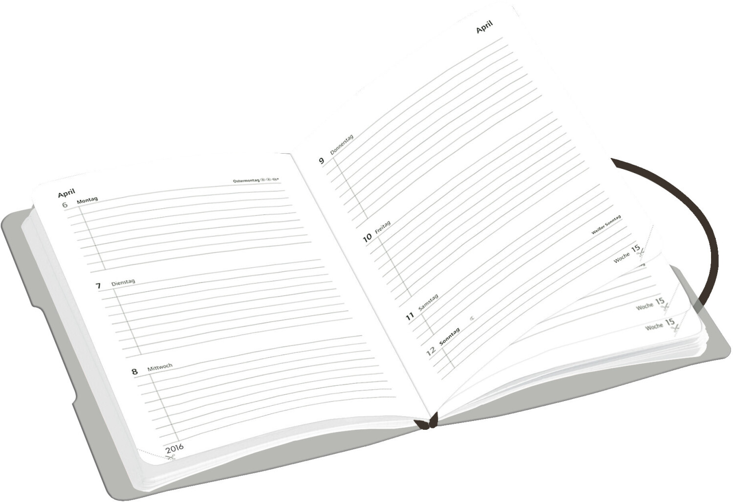 Herlitz Minitimer A6 Flex 2022 2 Motive + uni blau Kalender u. Notizheft im Wechselcover