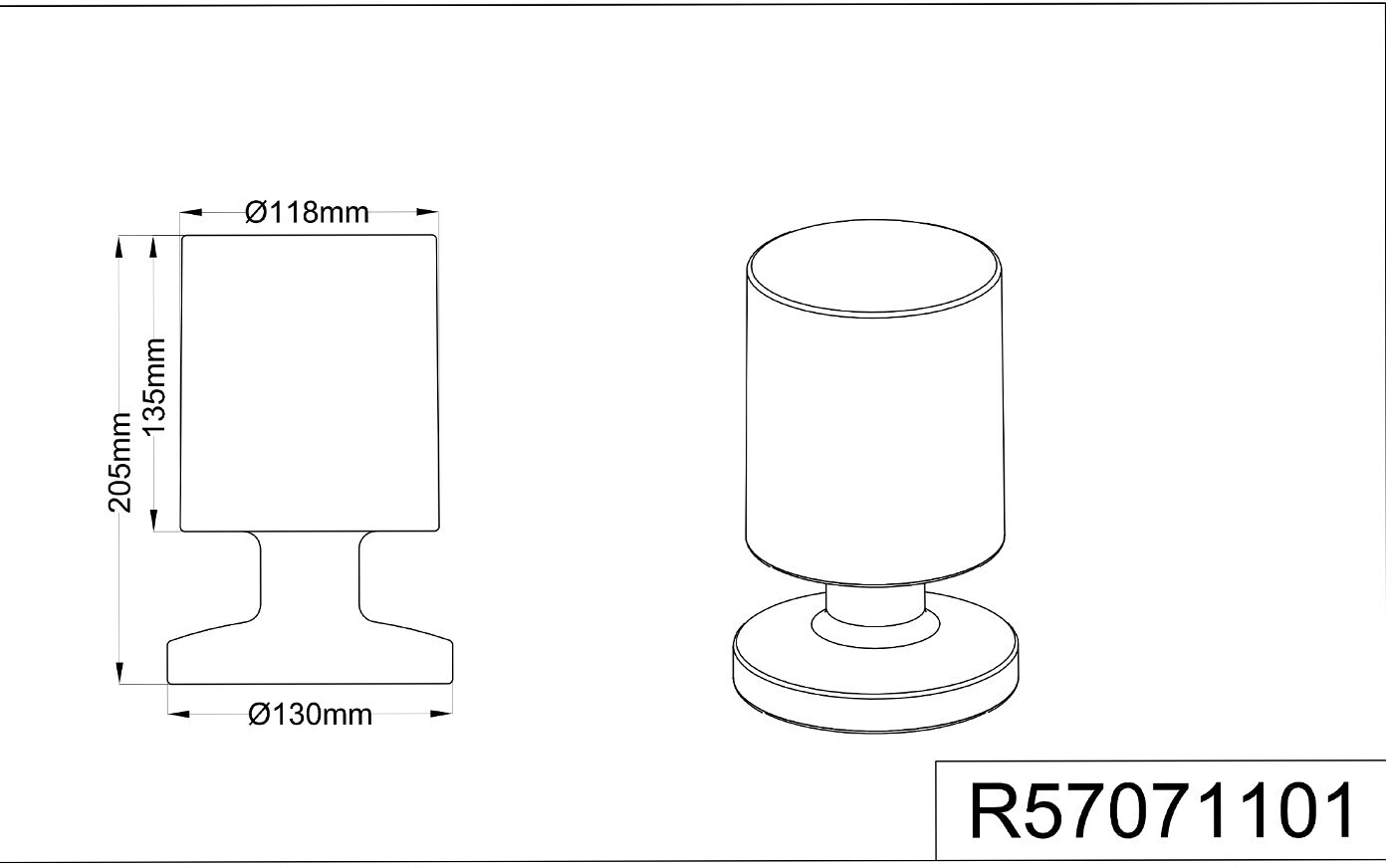 Trio RL Lora LED-Akku-Tischleuchte 1,5W 90lm weiß (R57071101) ab 9,70 € |  Preisvergleich bei