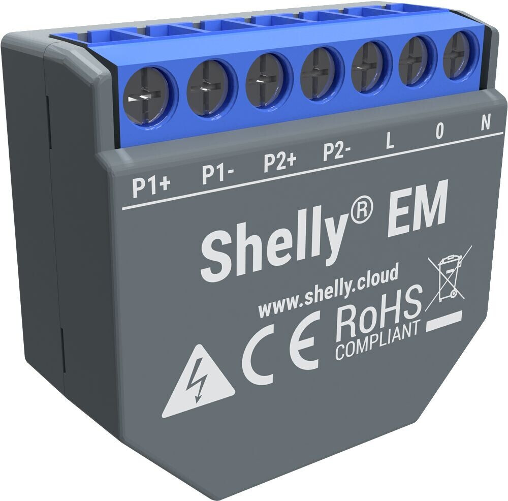 Shelly EM installazione e configurazione 