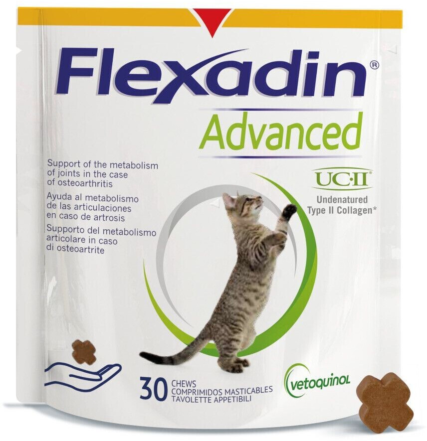 Vetoquinol Flexadin Advanced pour chats 30 bouchées