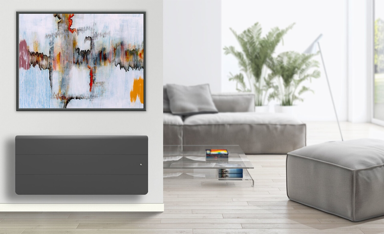 Applimo Lena Smart ECOControl bas 1000 W anthracite