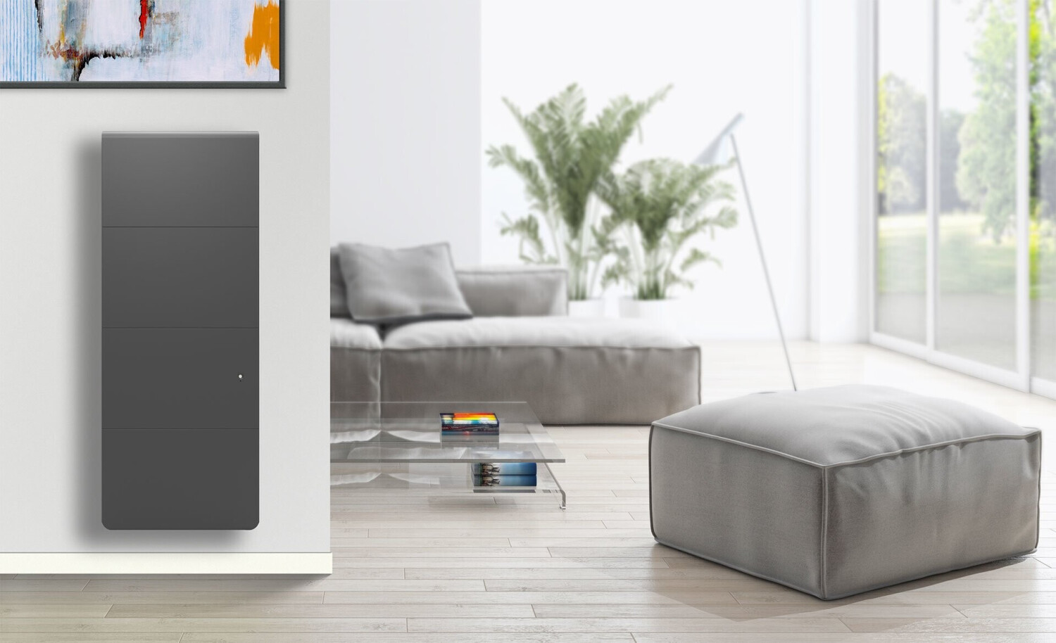 Applimo Lena Smart ECOControl vertical 1500 W anthracite