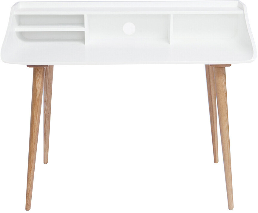 Miliboo Bureau Nordeco blanc