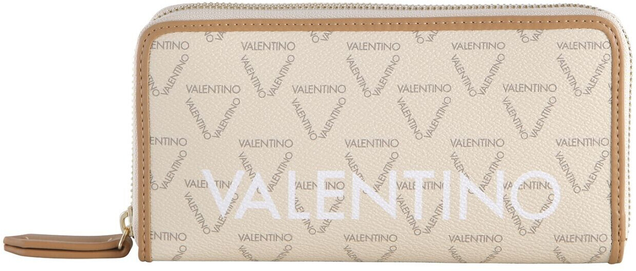 Valentino Bags Liuto Zip Around Wallet beige