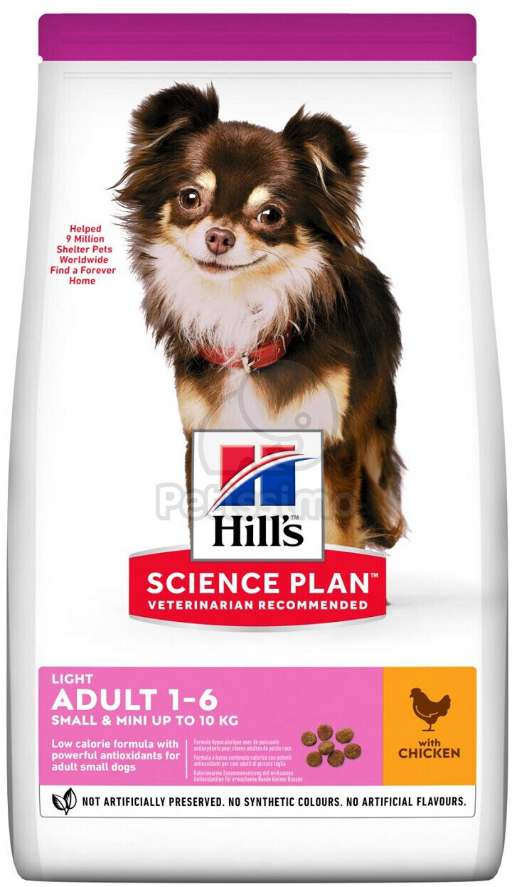 Hill's Science Plan Canine Adult Small & Mini Light Chicken Dry 6kg