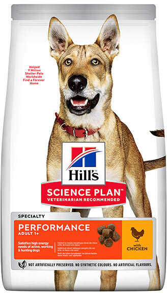 Hill's Science Plan Canine Performance Adult 1+ with Chicken 14kg