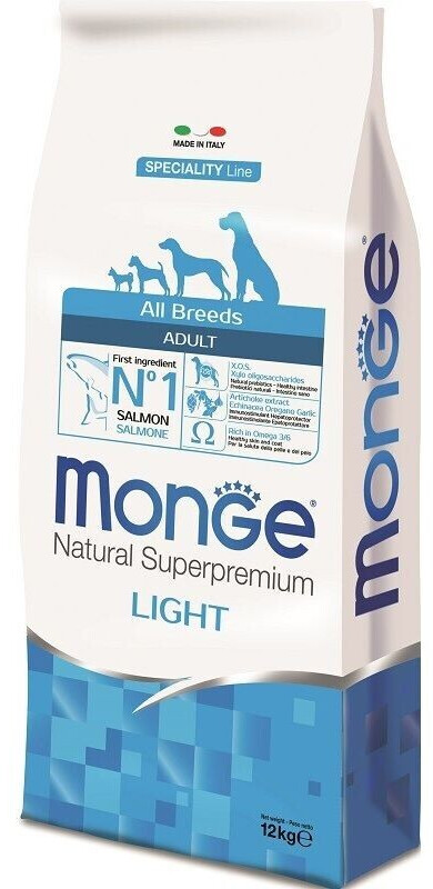 Monge Monge All Breed Adult Salmon& Rice 12 kg