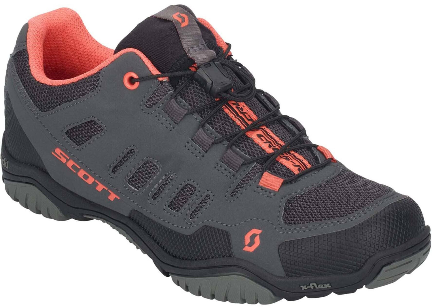 Scott Crus-R Lady dark grey/coral red