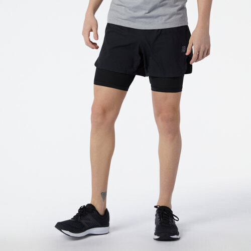New Balance Q Speed Fuel 2 in 1 5 Inch Shorts MS11279BK ab 36 00