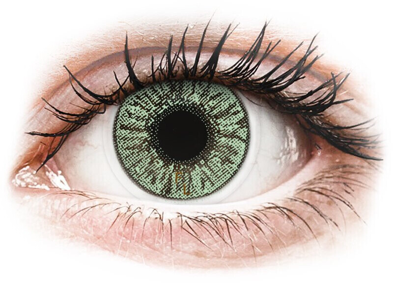 Alcon FreshLook Colors Green +/-0.00 (2 lentilles)