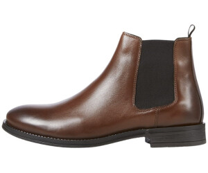 Jack & jones leather chelsea boots online
