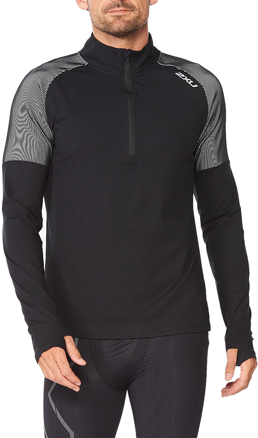 2XU Light Speed ½ Zip black/silver reflective