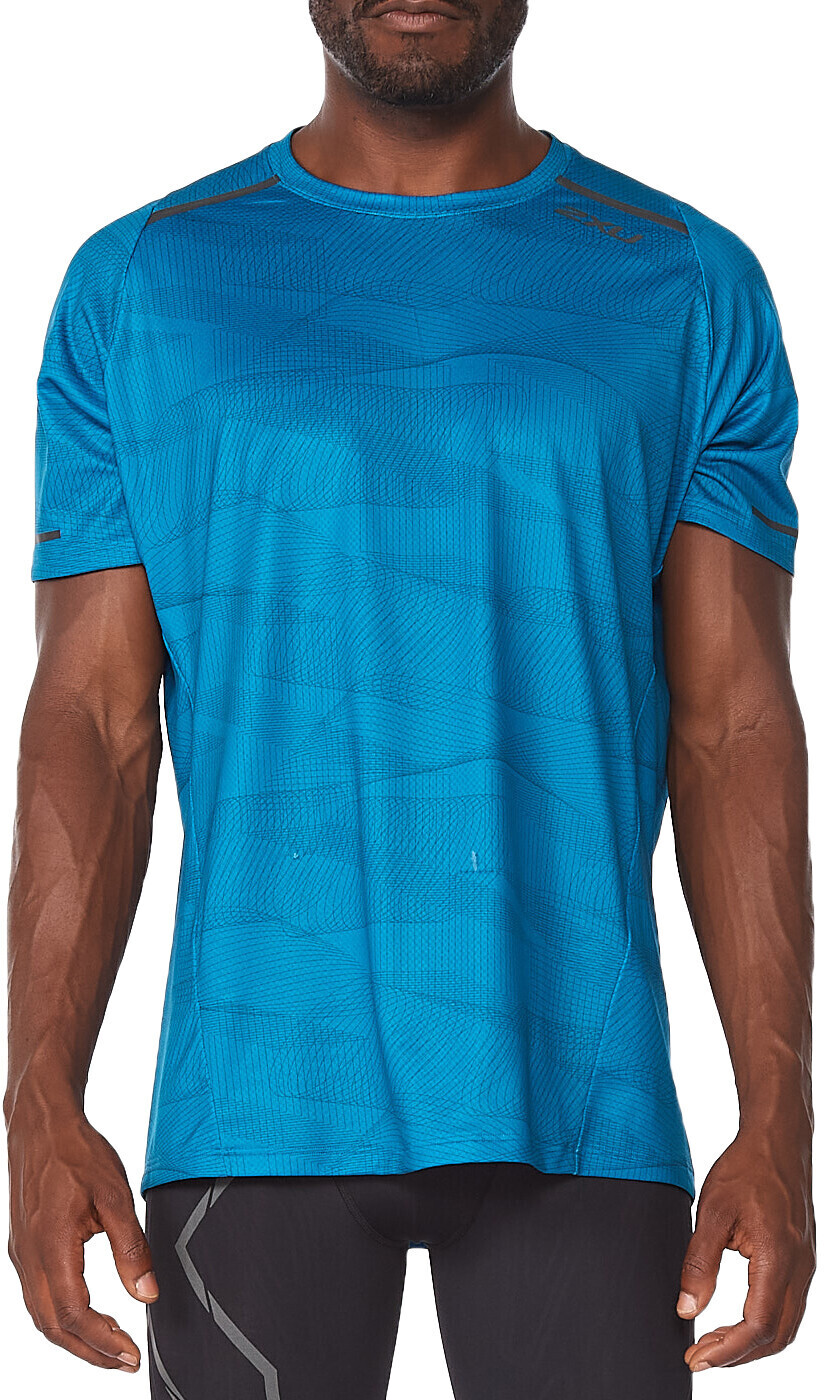 2XU Light Speed Tee aquamarine/black reflective