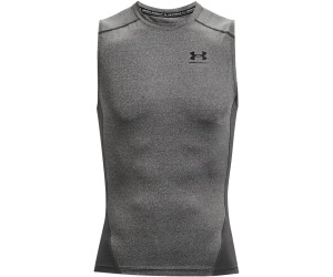 Under Armour HeatGear Compression Muscle Tee Black 1361522-001 - Free  Shipping at LASC