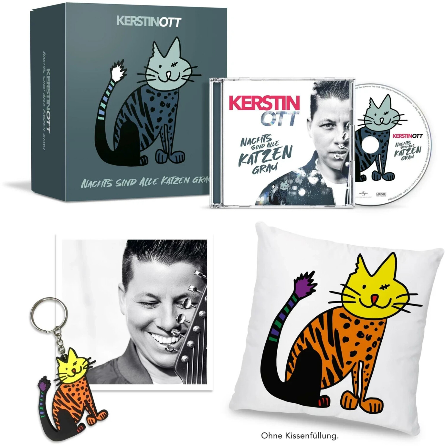 Kerstin Ott - Nachts Sind Alle Katzen Grau (Fanbox) (CD)