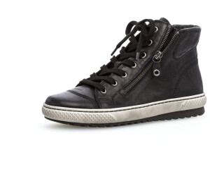 Leather high hotsell top trainers