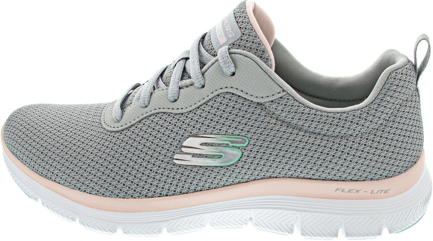 Skechers Flex Appeal 4.0 Brilliant View gray soft pink desde 53