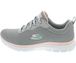 Buy Skechers Flex Appeal 4.0 Brilliant View gray soft pink from 52.13 Today Best Deals on idealo