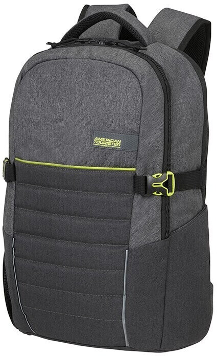 American tourister black discount and grey laptop bag
