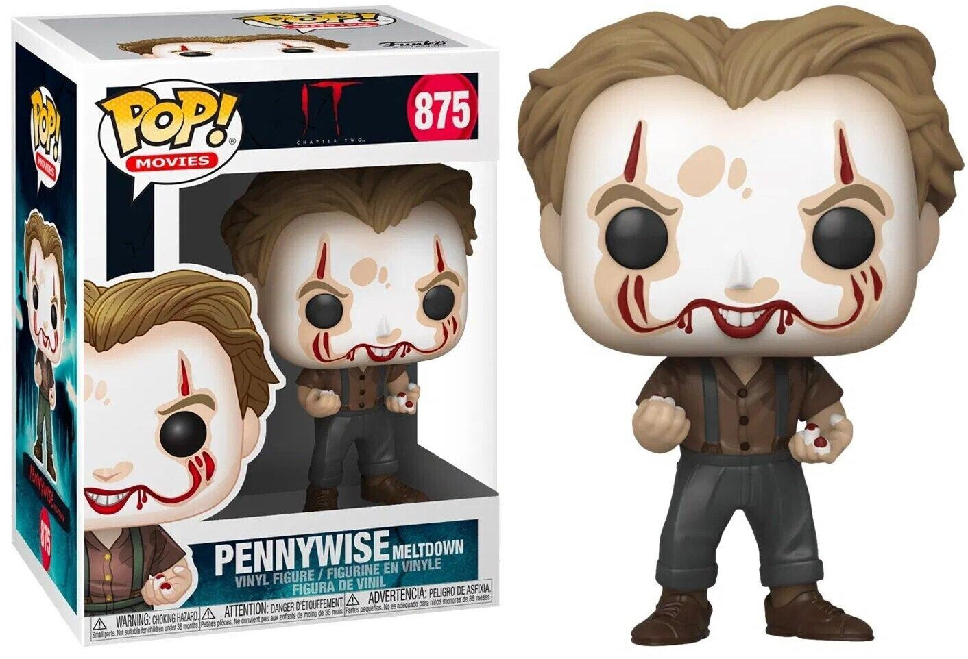 Funko Pop Movies IT Pennywise Meltdown n 875 au meilleur prix