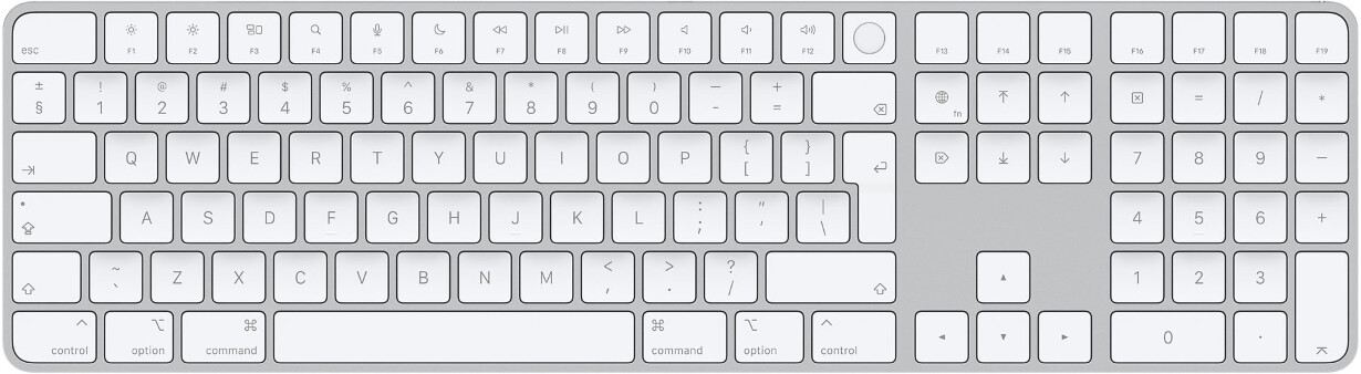 apple magic keyboard with numeric keypad sticky keys