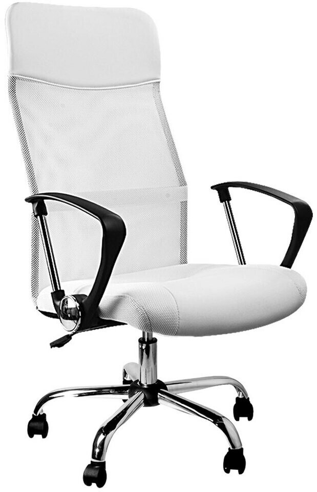 Deuba Executive Chair Artificial Leather White