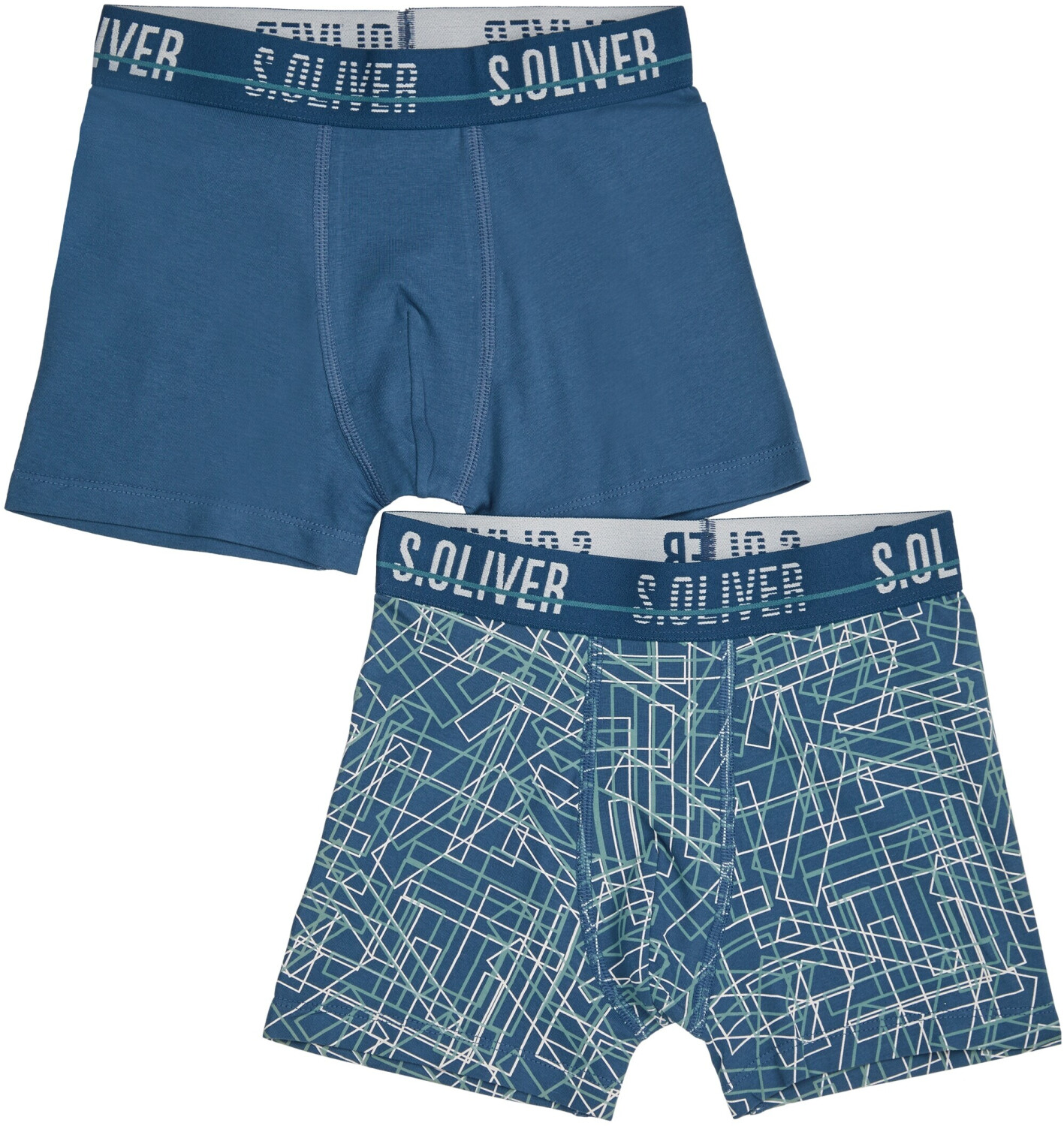 S.Oliver Jungen Unterwäsche - Baumwoll Slip Doppelpack