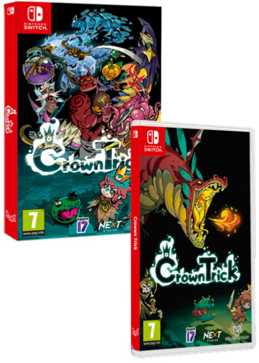 Achat, Vente Crown Trick SPECIAL EDITION OST/CARD Sony PS4 FR Game EN ES FR  DE PT RU JP CH NEW/SEALED TEAM 17 Aventure RPG